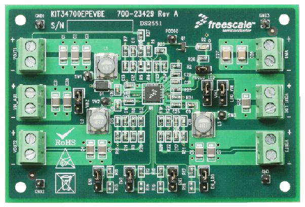 Freescale Series MC34700 Power Supply: KIT34700EPEVBE