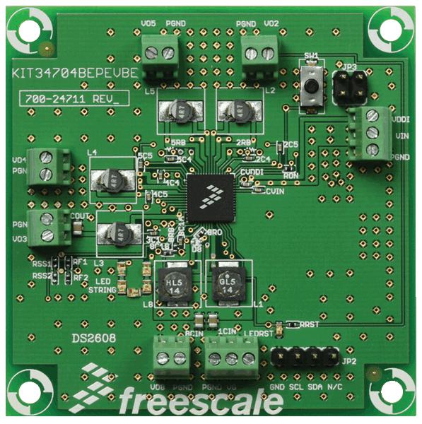 Freescale Series 34704 Power Management IC: KIT34704BEPEVBE