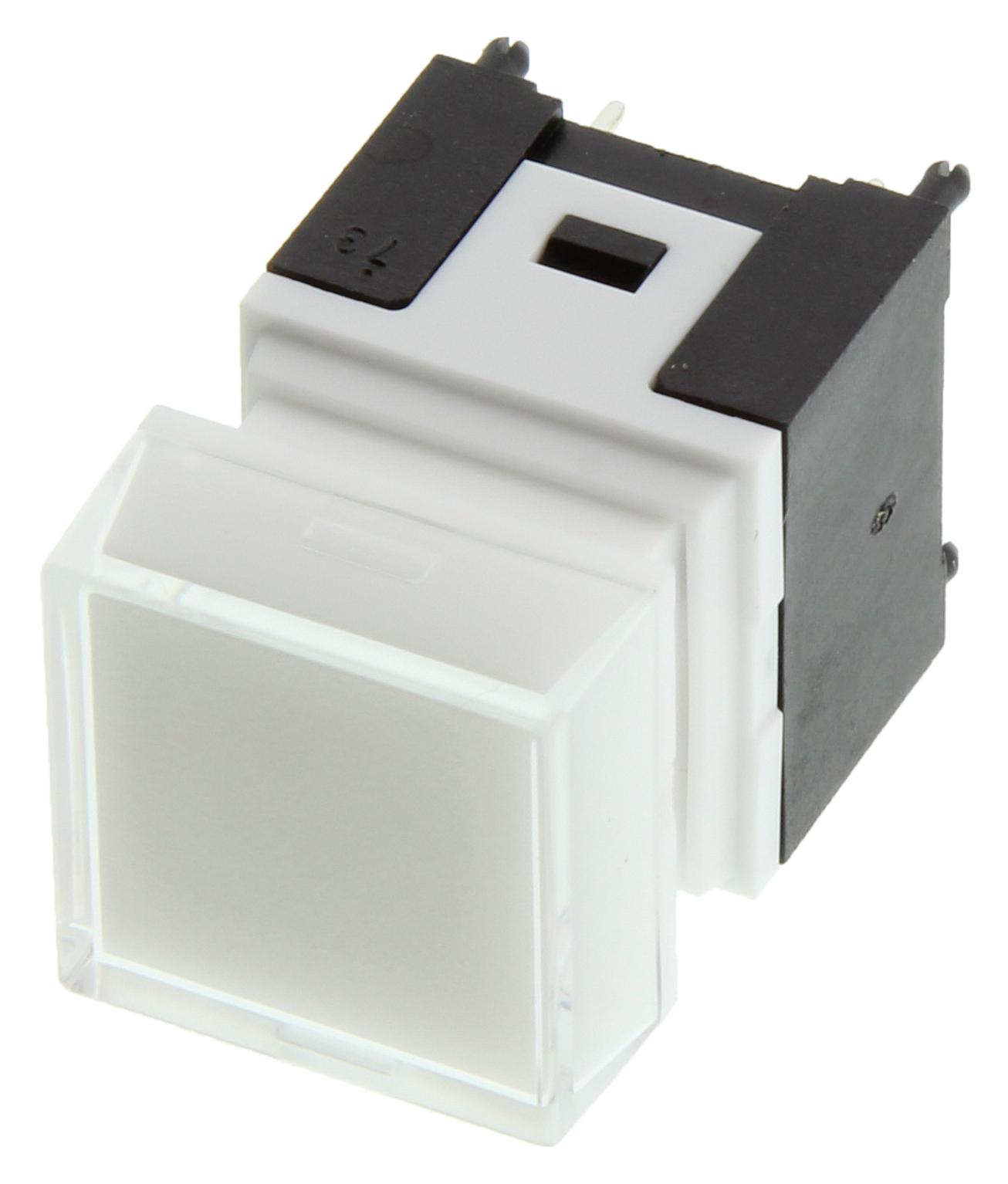 Buy NKK Switches Single Color Illuminated Pushbutton Part Number KP0215ANBKG036E2FJB Online
