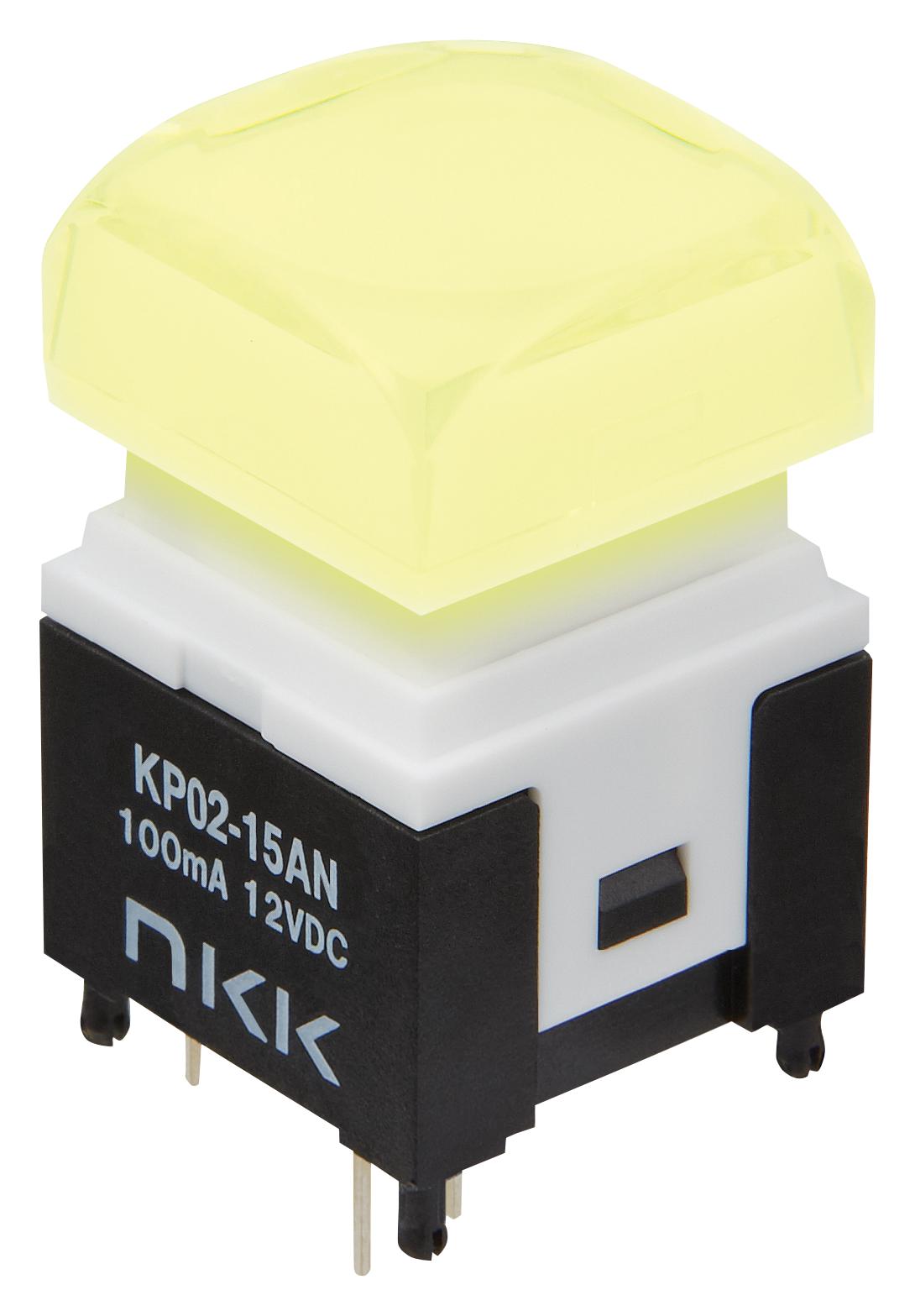 Buy NKKS W Series Illumination Pushbutton Part Number KP0215ANBKG036E3SJB Online