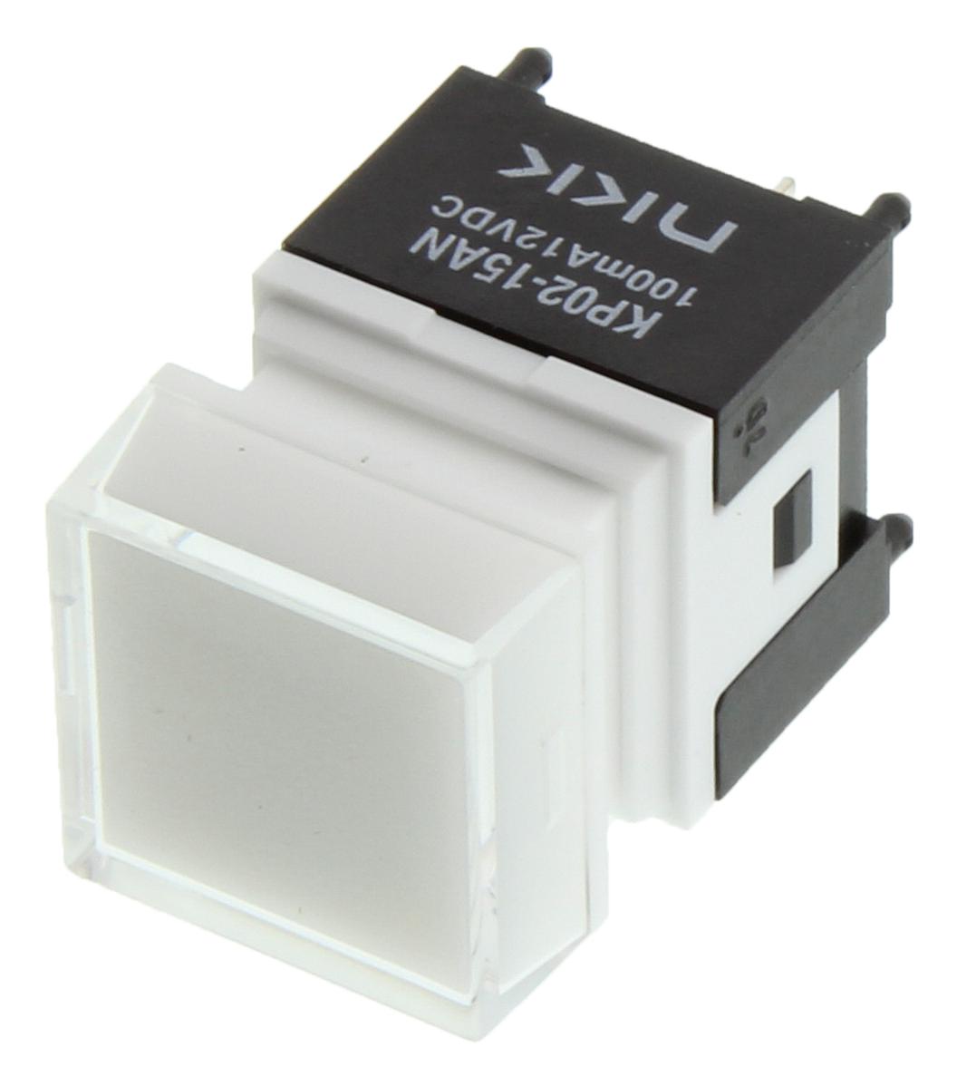 NKK Switches KP0215ANBKG036G2FJB – Reliable Illuminated Pushbutton for Industrial Applications