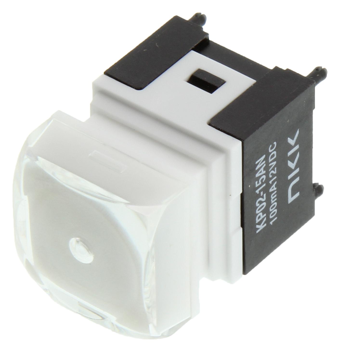 NKK Series KP0215ANBKG036G2TJB Illuminated Pushbutton Switch Part Number