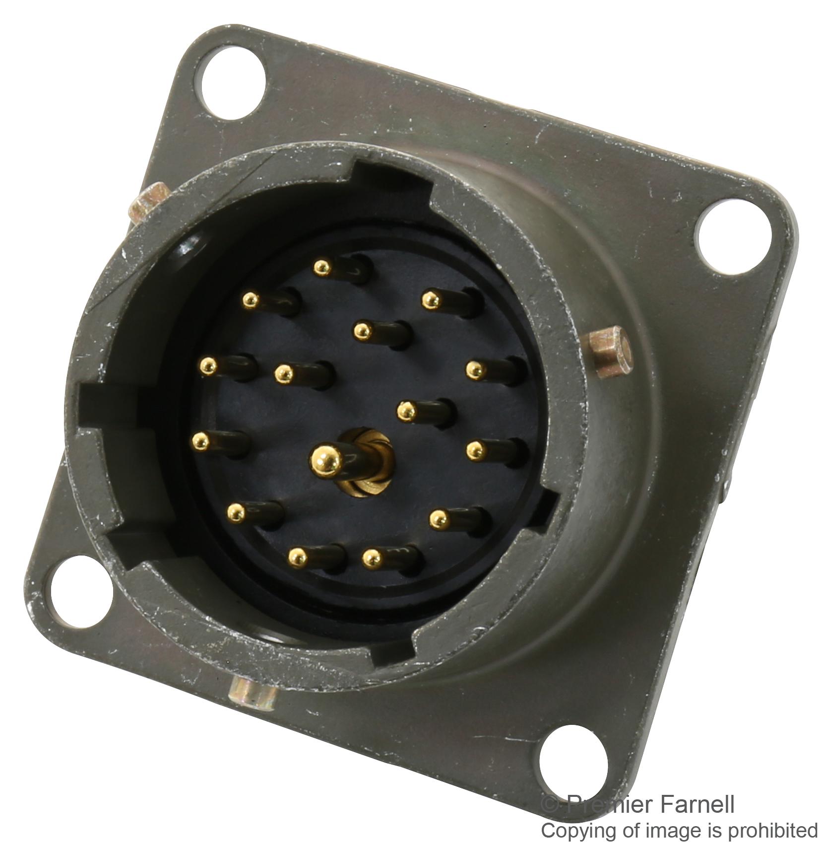 Cannon KPSE02E14-15P – Reliable Circular Receptacle for Industrial Applications