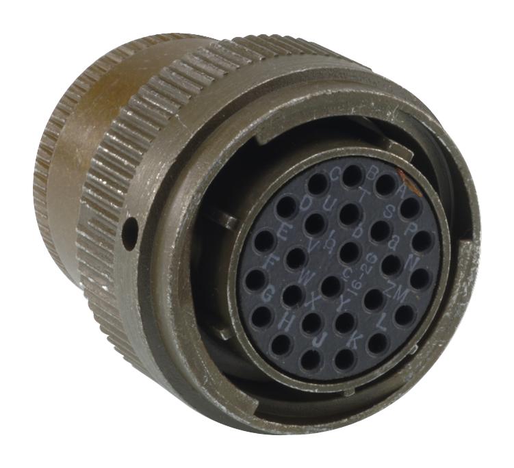 Cannon Series KPT MIL-DTL-26482 Straight Plug Connector: KPT06B14-19P