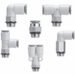SMC 1/8 Inch Brass Connector – Reliable Pneumatic Fitting for Industrial Applications