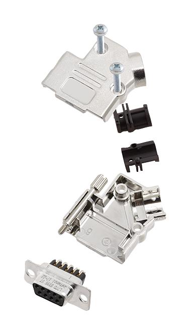 Buy Amphenol D-Sub Cable Hood Part Number L17D45PKM15L77DA15SST Online