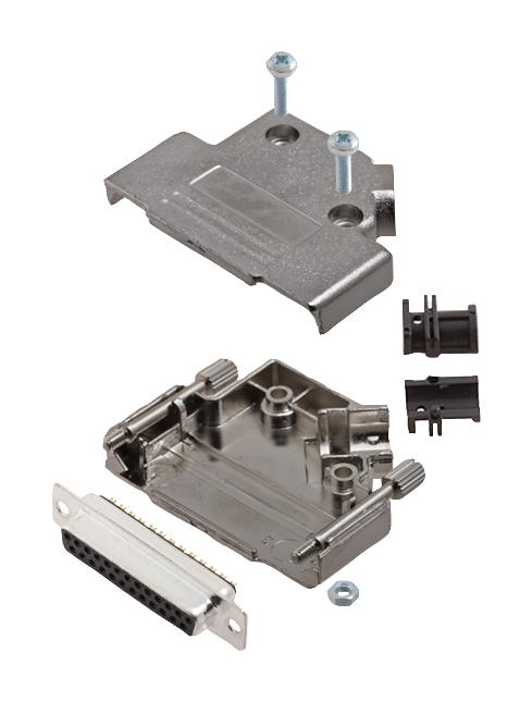 Amphenol Series Metalized Plastic Hoods: L17D45PKM25L77SDB25S