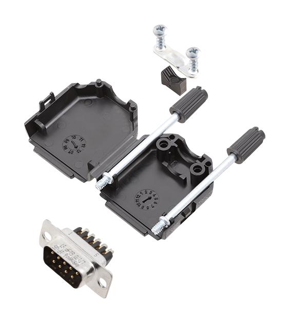 Amphenol Series D-Sub Shielding Connectors: L17DPPK09BKL717DE09PST