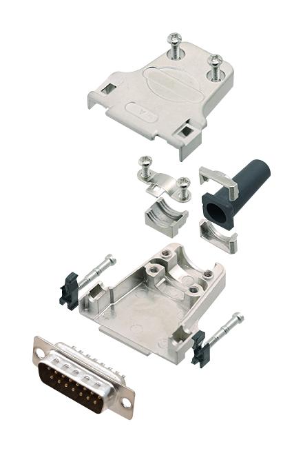 Amphenol Series 15-37 D-Sub Connector: L17DTZF15RGL717SDA15P