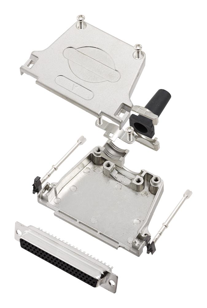 Amphenol Series High Density D-Sub Connector: L17DTZF37LJSRGL77HDC62S