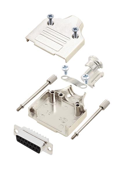 Amphenol Series MHDM D-Sub Solder Cup Connector: L17MHDM15L77SDA15S