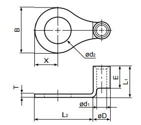Buy Electrical Components Ring Tongue Terminal Part Number L85 Online