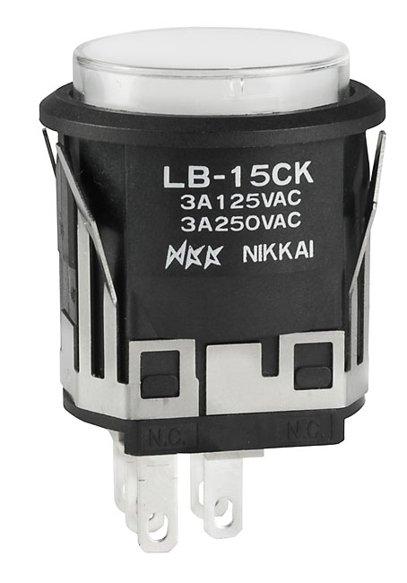 Buy NKK Switches LB15CKW016BJB Part Number LB15CKW016BJB Online