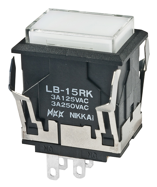 NKK LB15RKW015F05JB – Reliable Illuminated Pushbutton for Industrial Applications