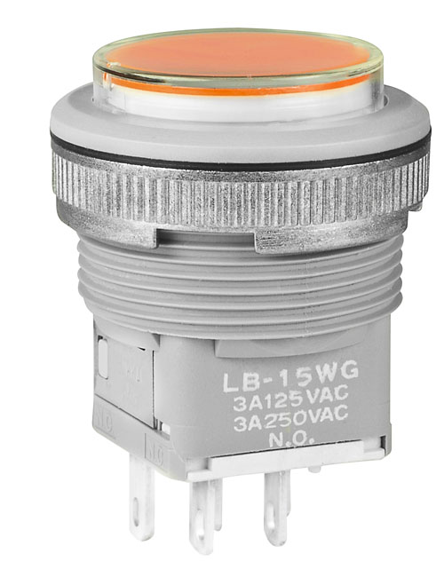 Buy NKK Switches Series LB Part Number LB15WGW015D12JD Online