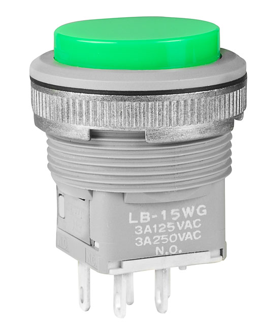 Buy NKK Switches Series LB Part Number LB15WGW01FJ Online