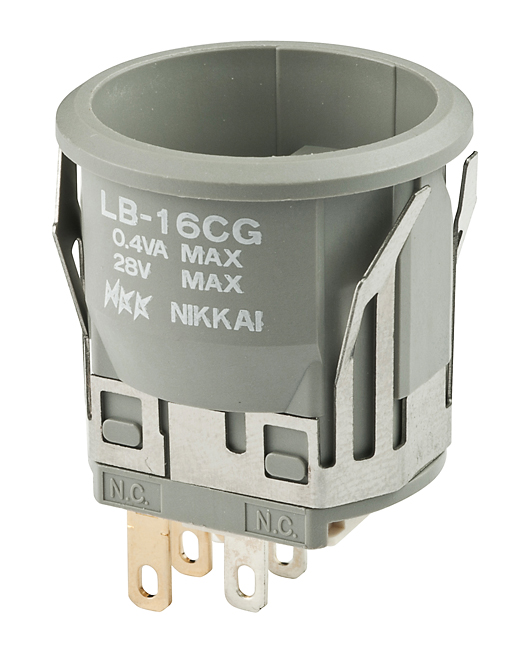 NKK Series LB Illuminated Pushbutton: LB16CGG01