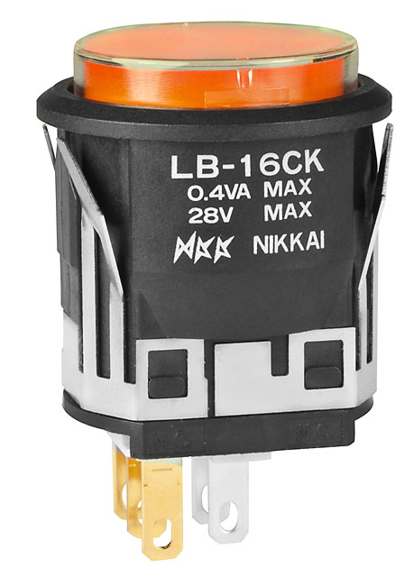NKK LB16CKG015D12JD – Reliable Illuminated Pushbutton for Industrial Applications