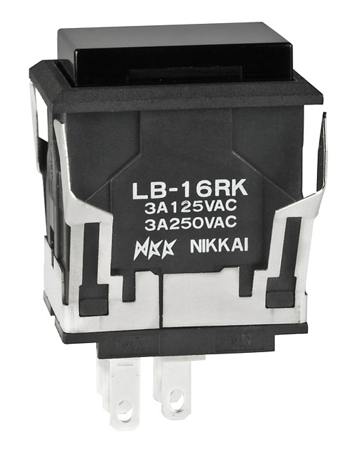 NKK Switches LB16RKW01A – Reliable Illuminated Pushbutton for Industrial Applications