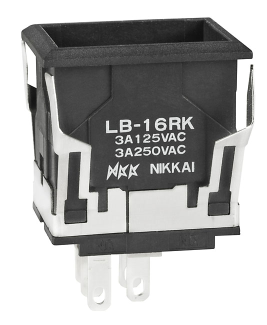 NKK Series LB Illuminated Pushbutton: LB16RKW01