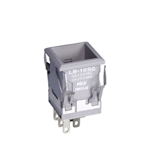 NKK Switches LB16SGW01 – Reliable Illuminated Pushbutton for Industrial Applications