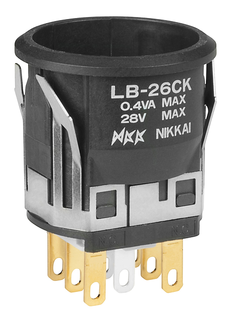 NKK Series LB Illuminated Pushbutton: LB26CKG01
