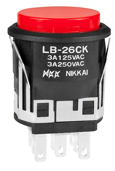 NKK LB26CKW011CC – Reliable Illuminated Pushbutton for Industrial Applications