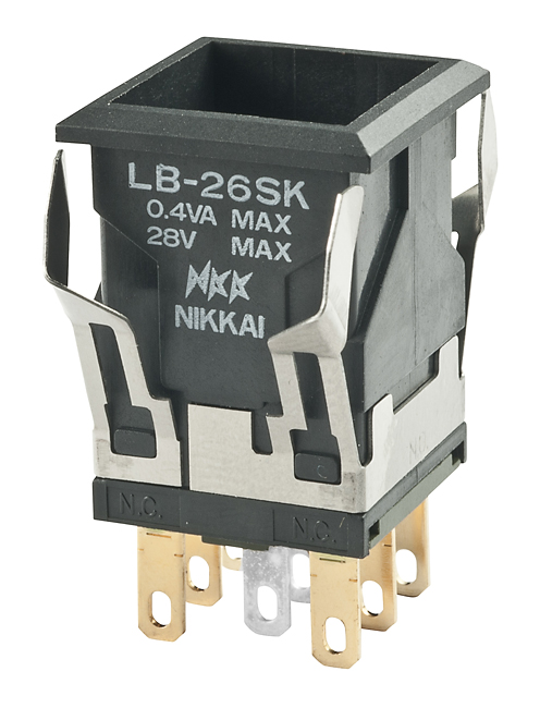 NKK Series LB Illuminated Pushbutton: LB26SKG01
