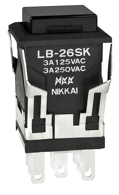 NKK LB26SKW01A – Reliable Illuminated Pushbutton for Industrial Applications
