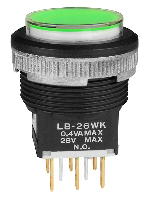 Buy NKK Series LB Part Number LB26WKG015FJF Online