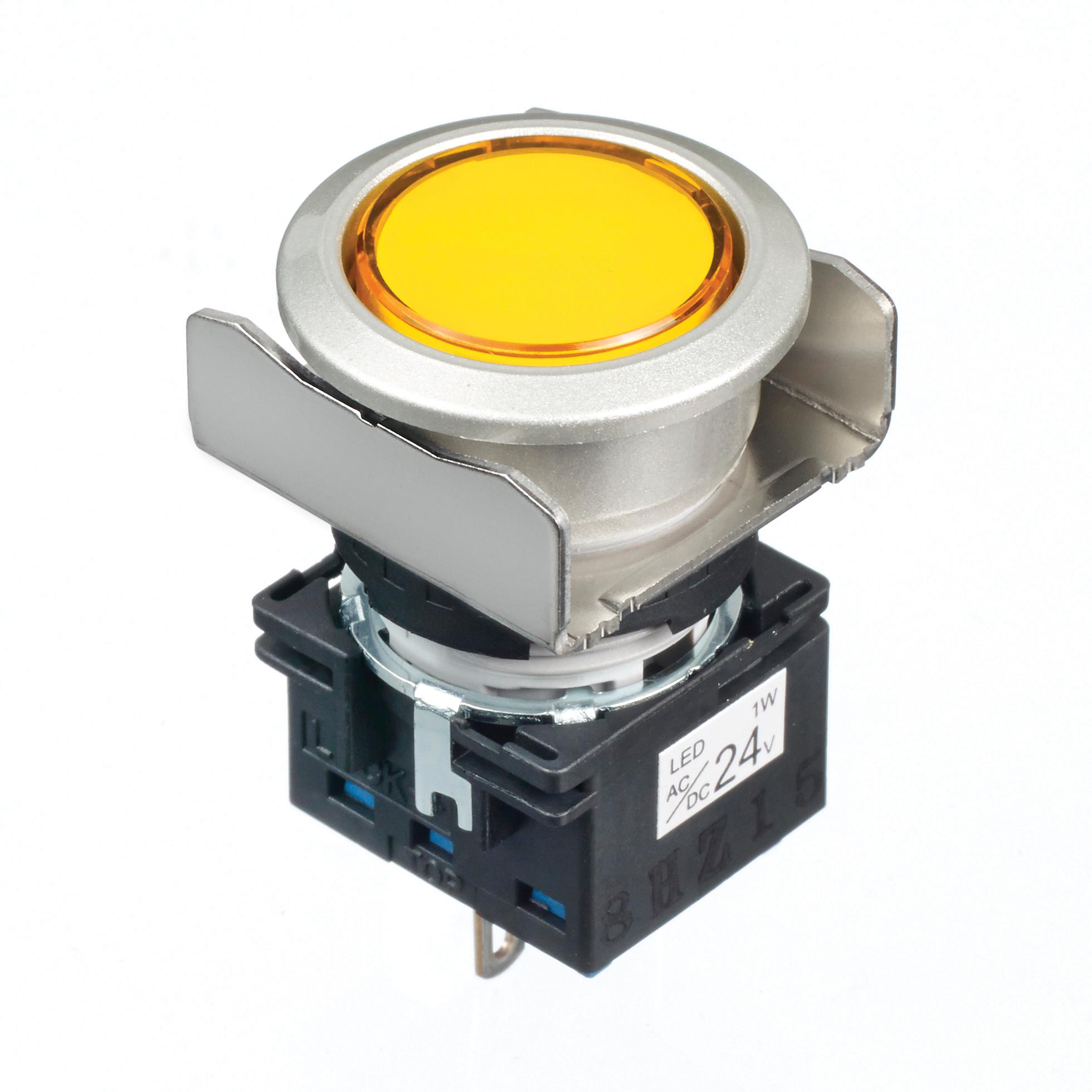 LB6MP-1T04Y IDEC Flush Silhouette Pilot Light | myMectronic
