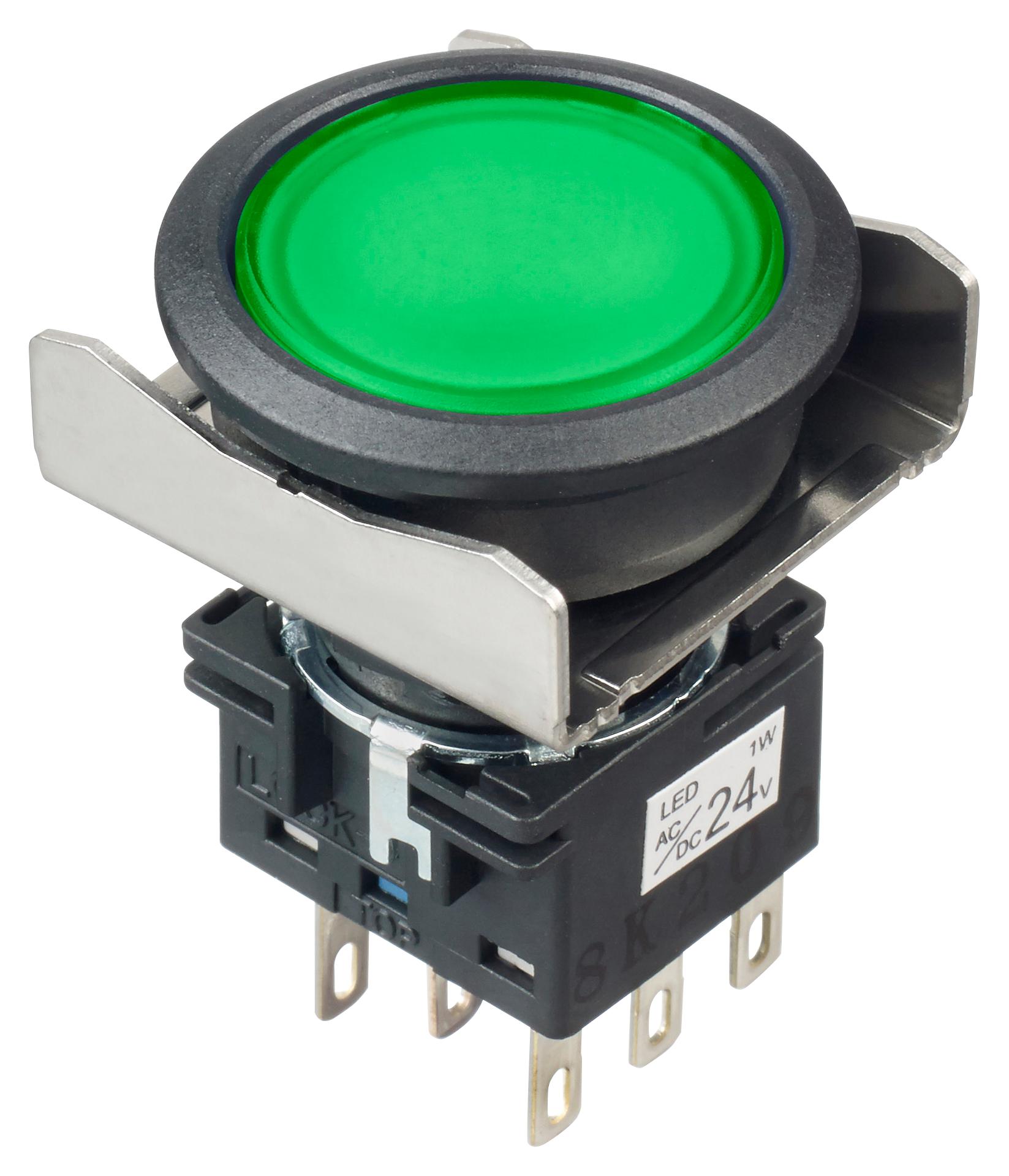IDEC LBW6LA1RT64WG – Reliable Ring-Illuminated Pushbutton for Industrial Applications