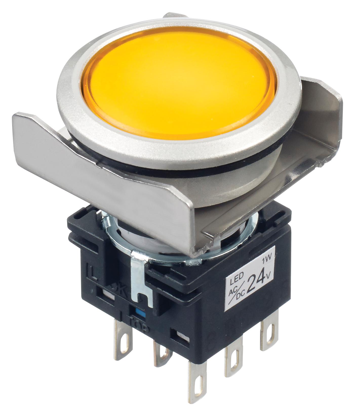 Buy IDEC LBW6MLA1T64Y Illuminated Pushbutton Part Number LBW6MLA1T64Y Online