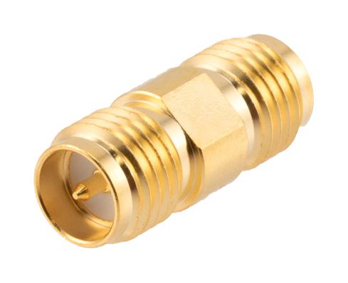 L-com LCAD30007 – Reliable RP-SMA Female to Female Coaxial Adapter for Industrial Applications