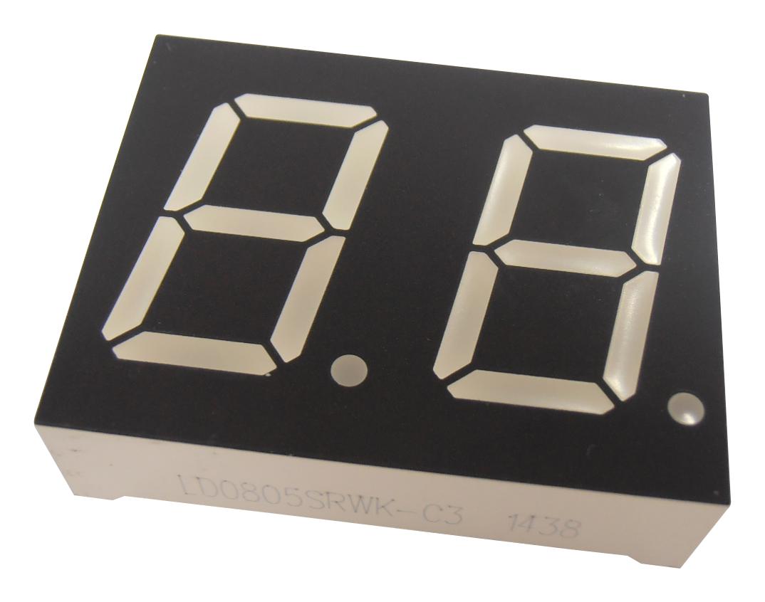 Multicomp Series Digital LED Display: LD0805GWK