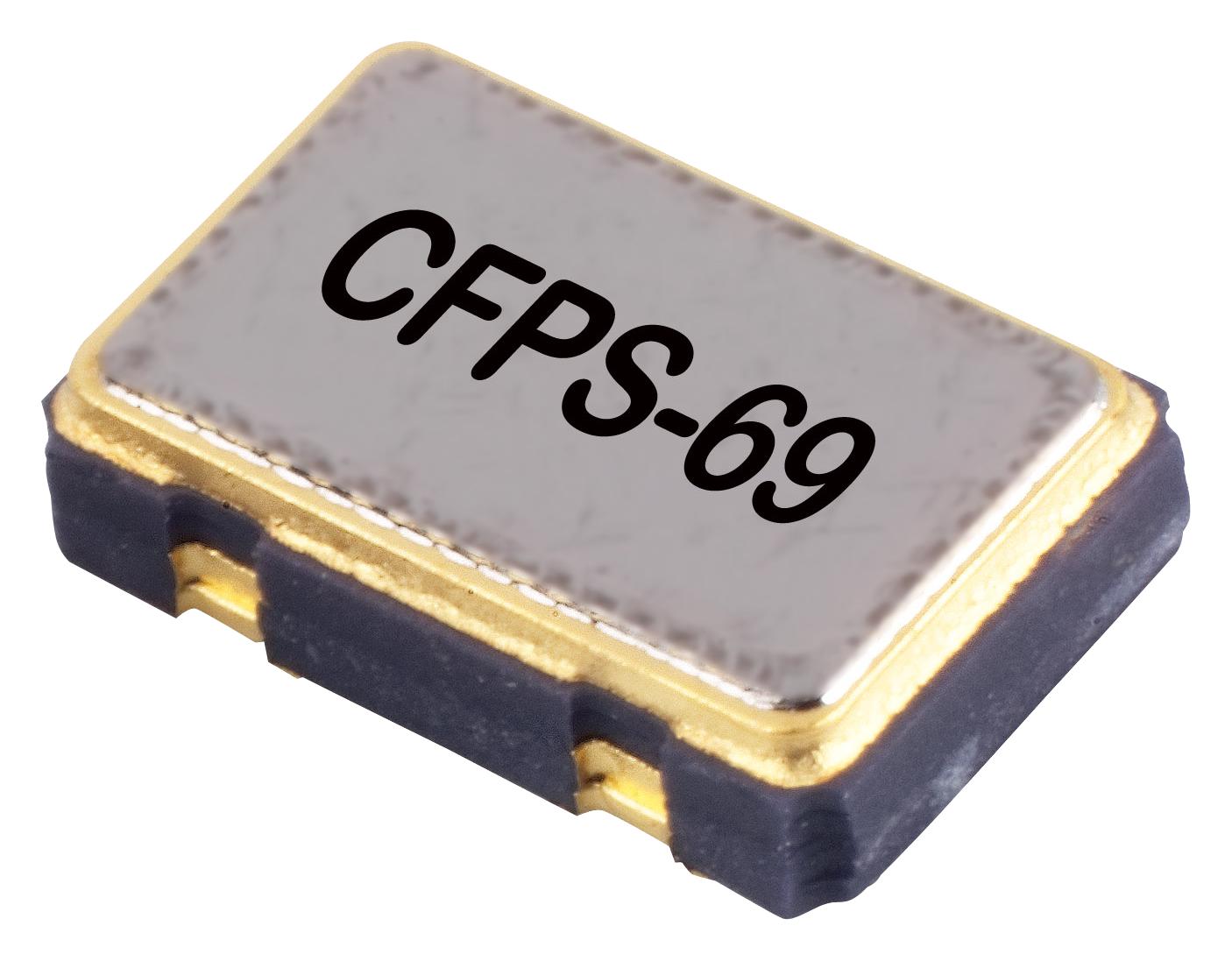 Crystal Oscillator Series CFPS-69: 1.8MHz-50MHz High Stability Oscillator