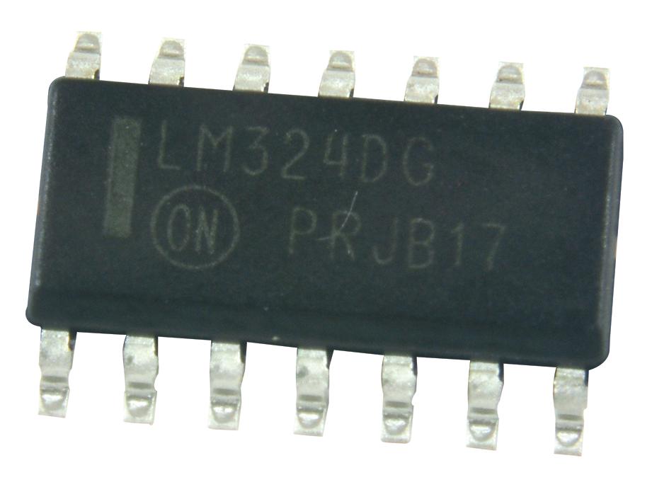 ON Semiconductor LM324DR2G – Reliable Quad Operational Amplifier for Industrial Applications