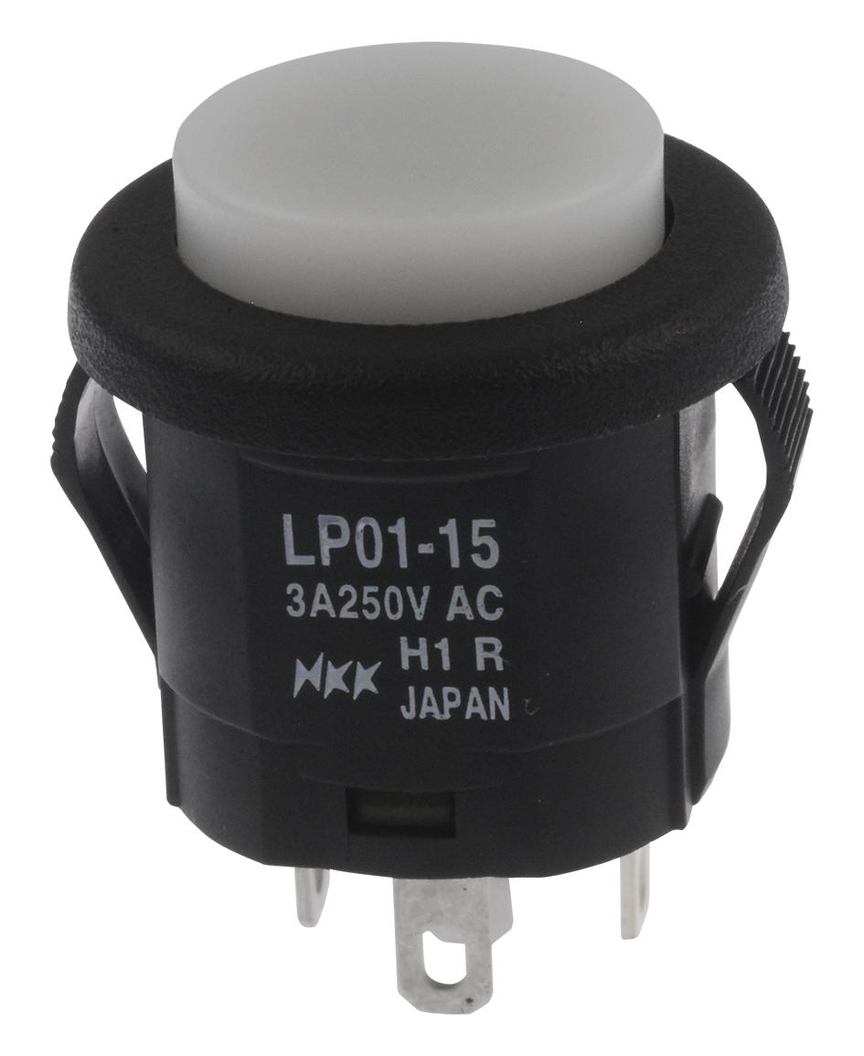 NKK Series LPO1 Pushbutton: LP0115CMKW015CB