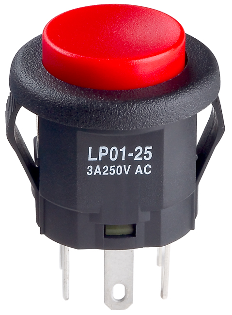 NKK LP0125CMKW01C – Reliable Illuminated Pushbutton for Industrial Applications