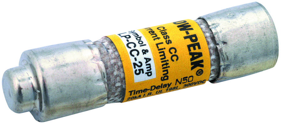 Bussmann Series LPCC12 Low-Peak CC Fuse: 0.5A