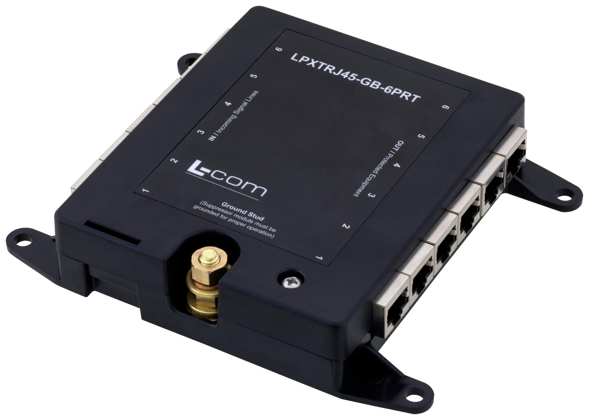 L-CO M Series Ethernet Connectors: LPXTRJ45GB6PRT