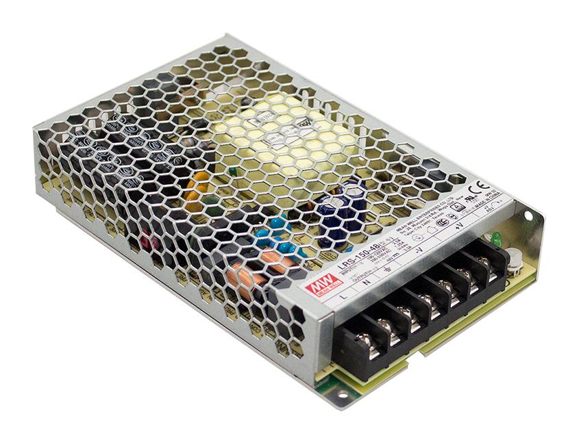 Mean Well Series LRS150 Power Supply: 150W 12V/15V/24V/36V/48V