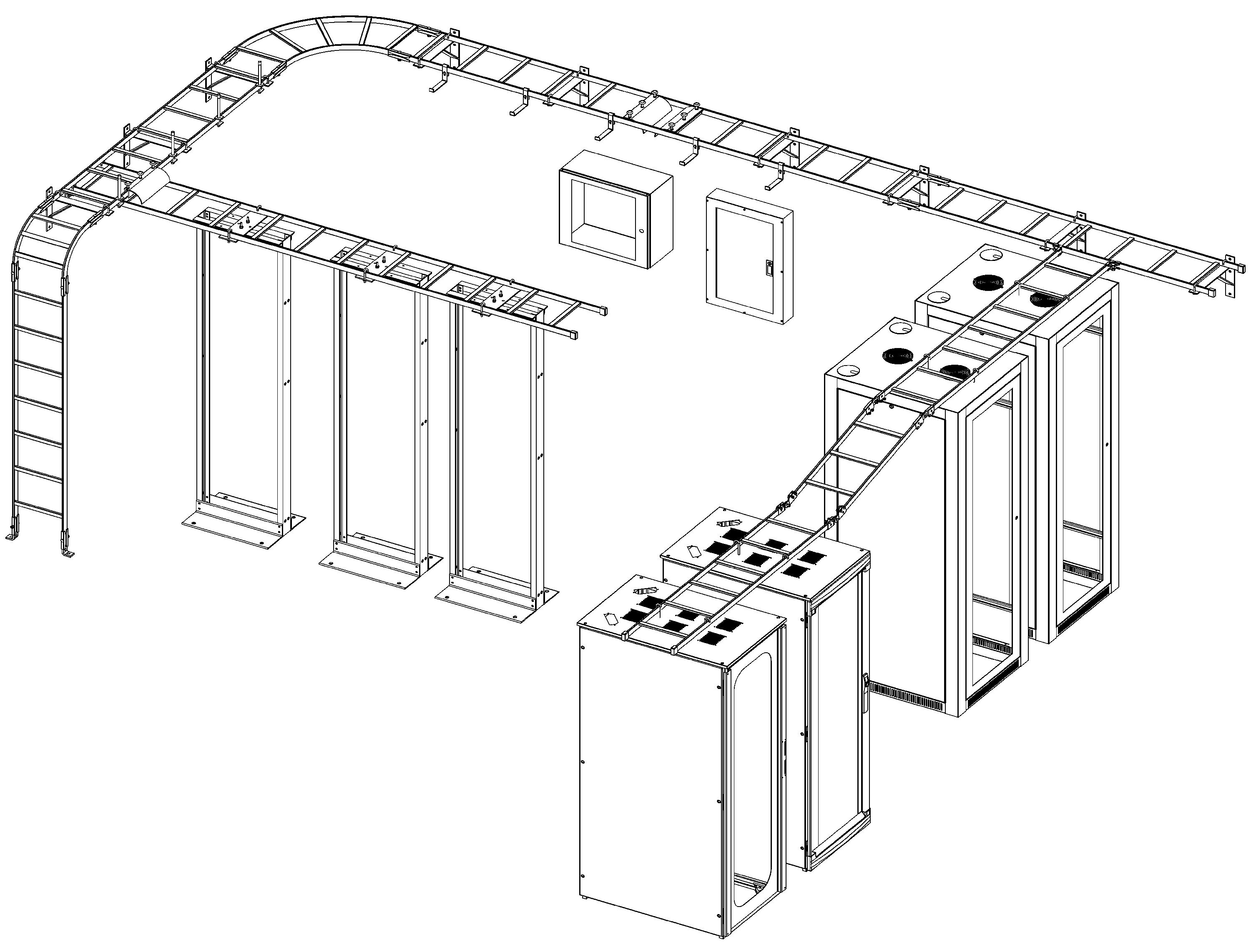 Pentair Series Ladder Rack: LSS12GZ