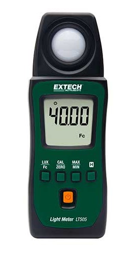 Extech LT505 – Reliable Light Measurement for Industrial Applications