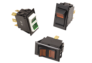LTILA61-6S-BL-AM-NBL-XHE1 CARLING TECHNOLOGIES Rocker Switch | myMectronic