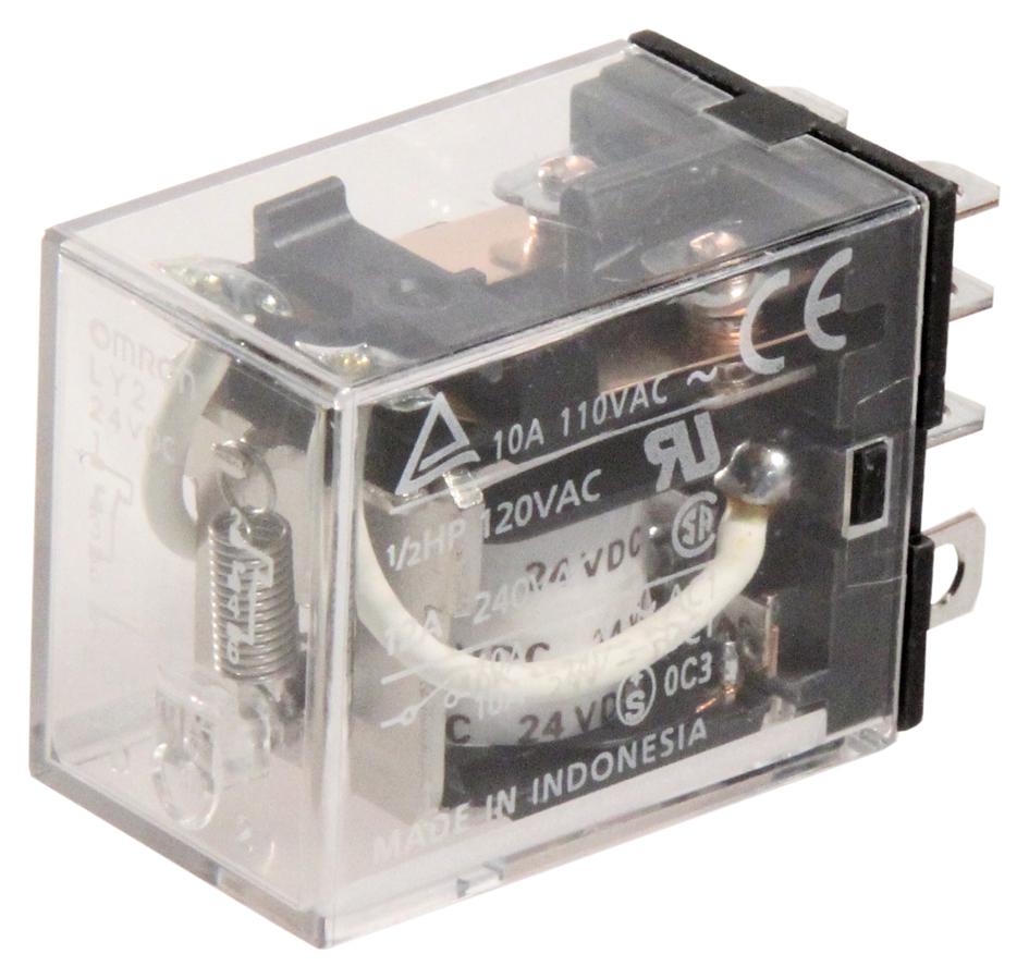 Omron LY2DC24 – Reliable DPDT Control Relay for Industrial Applications