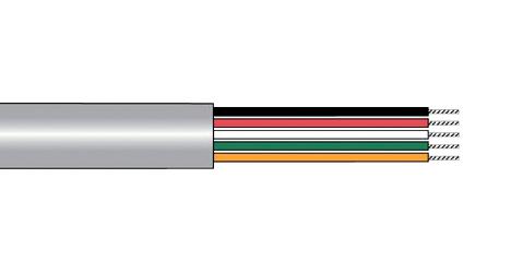 AlphaWire Series M13582 High-Performance Dual-Conductor Cable: M13582SL005