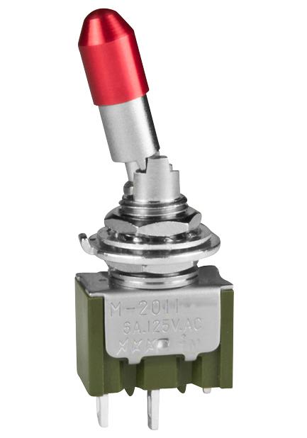 NKK Series M switch: SPST toggle switch M2011LL1W01C