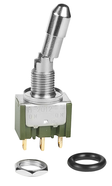 Buy NKK Miniature Toggle Switch Part Number M2012LL3G01 Online