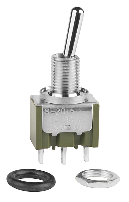 Buy NKK Miniature Toggle Switch Part Number M2015SD3W01 Online